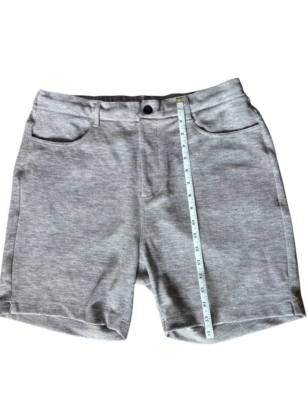 Civil Society men’s Gray Stretch Knit Shorts XL 36